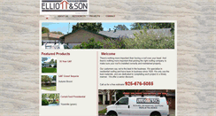 Desktop Screenshot of elliottandsonroofingco.com